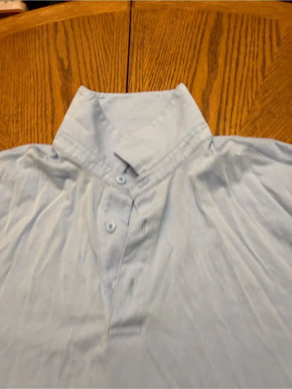 Fabletics Light Blue Men's Polo